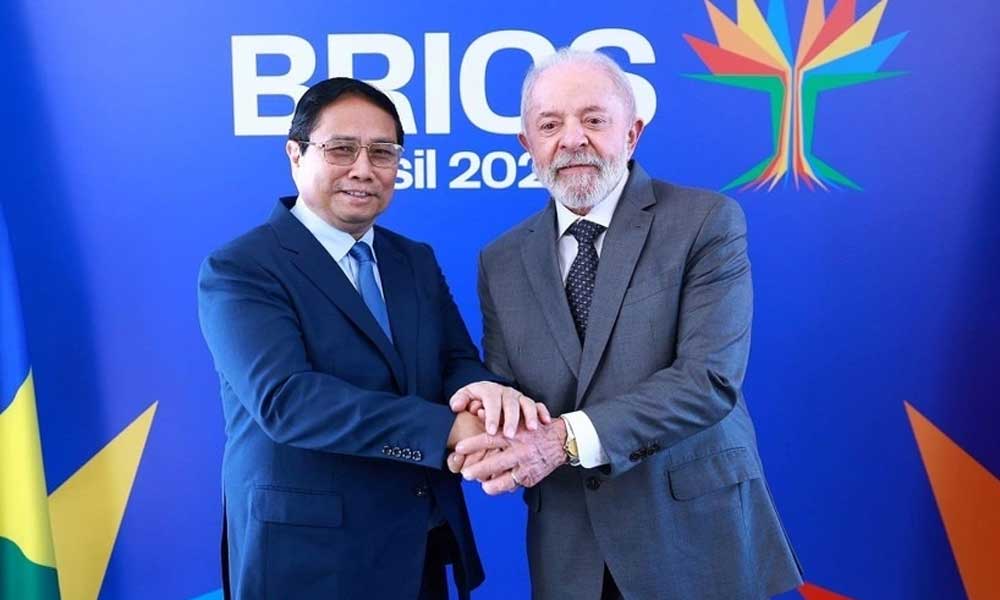 Vietnamese PM holds talks with Brazilian President in Rio de Janeiro